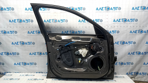 Door assembly front left Audi A4 B8 08-16, keyless, graphite LX7R
