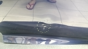 Door bare rear left Honda Accord 18-22 blue B-588P, dents