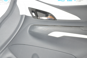 Door trim card front right Chevrolet Bolt 17- dark gray, BOSE, scratches. abrasions