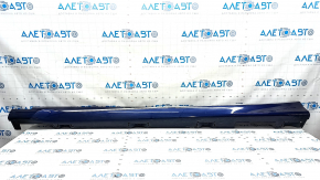Left threshold Honda Accord 18-22 with chrome, blue