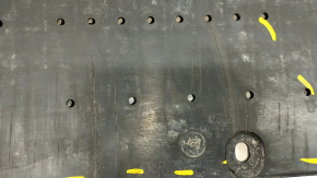 Front bumper guard Audi A6 C7 16-18 rest, worn