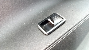 Door trim card front right Tesla Model S 12-15 pre-rest black, with gray insert, with window lift control, scuffs on chrome