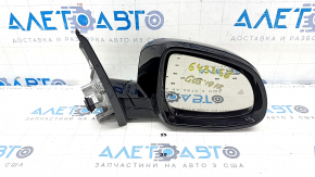 Side mirror right BMW X5 G05 19-23 5 pins, turn signal, heating, memory, BSM, graphite