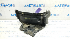 Front right mudguard front part Audi A6 C7 16-18 rest, cracks, broken