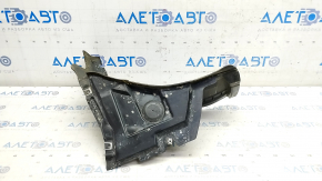Front right mudguard front part Audi A6 C7 16-18 rest, cracks, broken