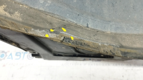 Front right mudguard front part Audi A6 C7 16-18 rest, cracks, broken