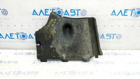 Front left underbody protection Audi A6 C7 12-18 is worn, torn, dented
