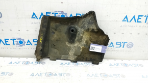 Front left underbody protection Audi A6 C7 12-18 is worn, torn, dented