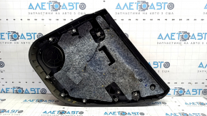 Door trim card rear left Tesla Model S 12-15 pre-rest black, with gray insert, with window lift control, worn