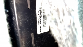 Door trim card rear left Tesla Model S 12-15 pre-rest black, with gray insert, with window lift control, worn