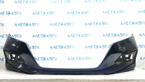 Bare front bumper Honda Accord 18-20 for parking sensors, blue, worn, broken mount, not