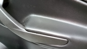 Door trim card rear right Ford Escape MK3 17-19 rest black, armrest leather, tear