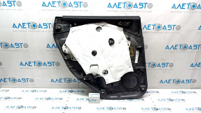 Door trim card rear right Ford Escape MK3 17-19 rest black, armrest leather, tear