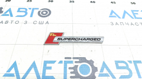 SUPERCHARGED emblem left wing Audi A6 C7 12-18