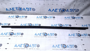 Nissan 350z matte door-glass molding, center, front left