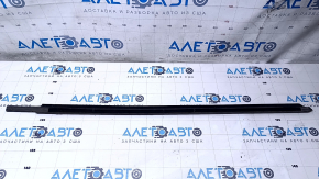 Nissan 350z matte door-glass molding, center, front left