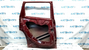Bare rear left door Jeep Cherokee KL 14 - red PRV, dent