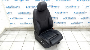 Passenger seat BMW X5 G05 19-23 with airbag, electric, heated, Sport, leather black, scratches