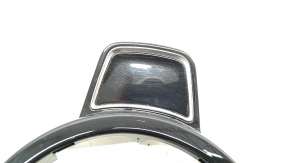 Steering wheel cover Audi A6 C7 12-18 black gloss, scratches