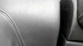 Rear row of seats 2 row BMW X5 G05 19-22 one-piece seat, black leather, scratches