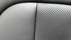 Rear row of seats 2 row BMW X5 G05 19-22 one-piece seat, black leather, scratches