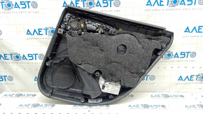 Door trim card rear left Audi A6 C7 12-18 under curtain, BOSE, Alcantara, black leather