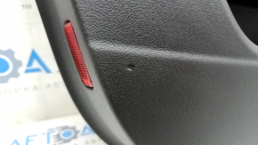Door trim card front left Audi A6 C7 12-18 BOSE, Alcantara, black leather, butt