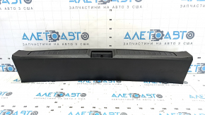 Tesla Model S 12-15 pre-restored rear trunk opening trim black, scratches