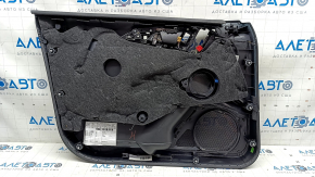 Door trim card front right Audi A6 C7 12-18 BOSE, Alcantara, black leather, butt