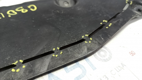 Rear bumper protection trim BMW 5 G30 17-23 cracks