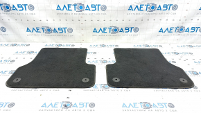 Set of floor mats for Audi A6 C7 12-18 black, cloth