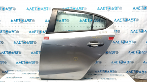 Door assembly rear left Mazda 3 14-18 BM, silver 38P, bumpers