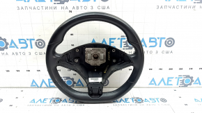 Steering wheel bare Tesla Model S 12-20 leather black, worn Used