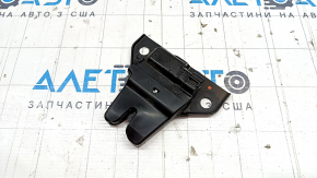 Tesla Model S 12-15 hood lock on two hinges, small, pre-restoration, cracked body