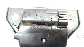 Tesla Model S 12-15 hood lock on two hinges, small, pre-restoration, cracked body