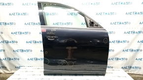 Door assembly front right Audi Q5 8R 09-17 blue LX5R, Keyless dents, worn overlay