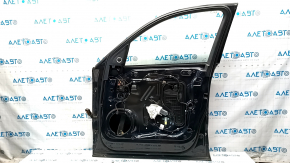 Door assembly front right Audi Q5 8R 09-17 blue LX5R, Keyless dents, worn overlay