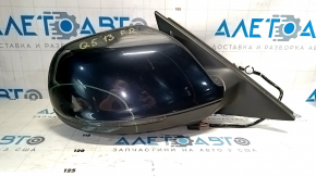 Side mirror right Audi Q5 8R 09-17 15 pins, auto-dimming, turn signal, blue LX5R, worn