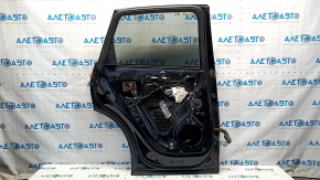 Door assembly rear left Audi Q5 8R 09-17 blue LX5R, Keyless, butt