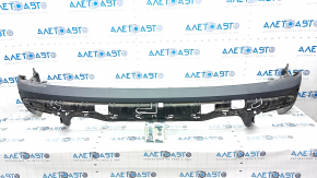 Bare rear bumper BMW X5 G05 19-23 structure for parking sensors, broken fasteners