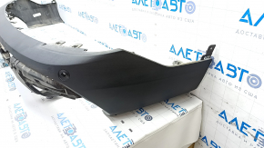 Bare rear bumper BMW X5 G05 19-23 structure for parking sensors, broken fasteners