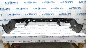 Bare rear bumper BMW X5 G05 19-23 structure for parking sensors, broken fasteners