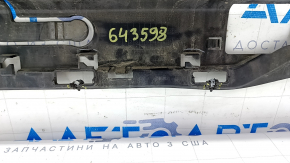 Bare rear bumper BMW X5 G05 19-23 structure for parking sensors, broken fasteners