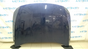 Hood bare Honda Accord 18-22 aluminum, blue B-588P, dents, bumps, chips