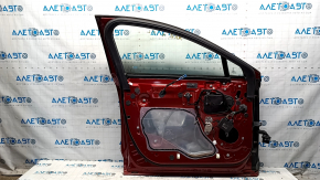 Door assembly front left Lincoln MKZ 13-20 red RR, bumpers