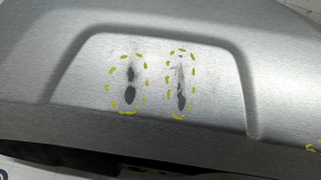 Rear bumper lip trim BMW X5 G05 19-23 X-Line, scratches, broken fasteners