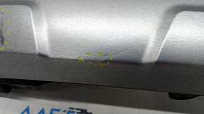 Rear bumper lip trim BMW X5 G05 19-23 X-Line, scratches, broken fasteners