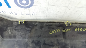 Rear bumper lip trim BMW X5 G05 19-23 X-Line, scratches, broken fasteners