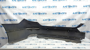Bare rear bumper Honda Accord 18-22 for parking sensors, blue, no left part, cracks