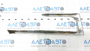 Front bumper grille molding right BMW X5 G05 19-23 chrome, X-Line, broken mount